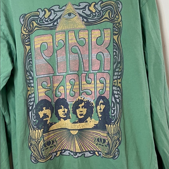 Daydreamer Women's Green Oversized Pink Floyd Graphic T Shirt Size Medium‎ - Picture 5 of 9
